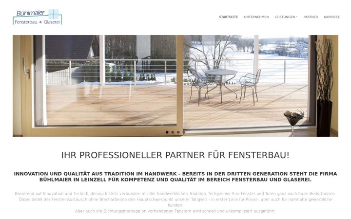Képernyőkép: buehlmaier-fenster.de