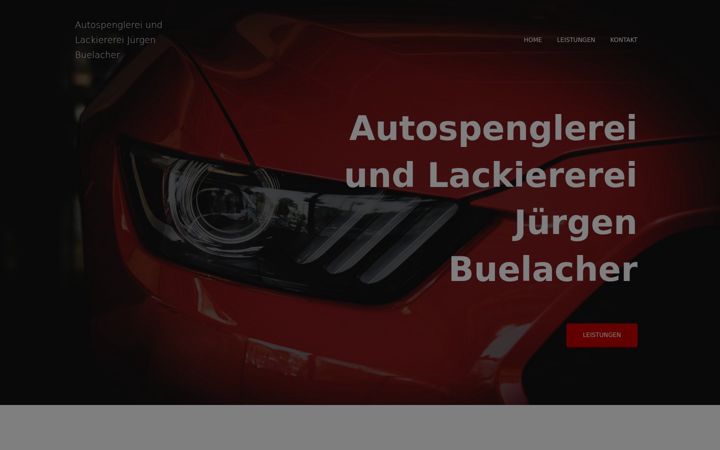 Screenshot of buelacher.at