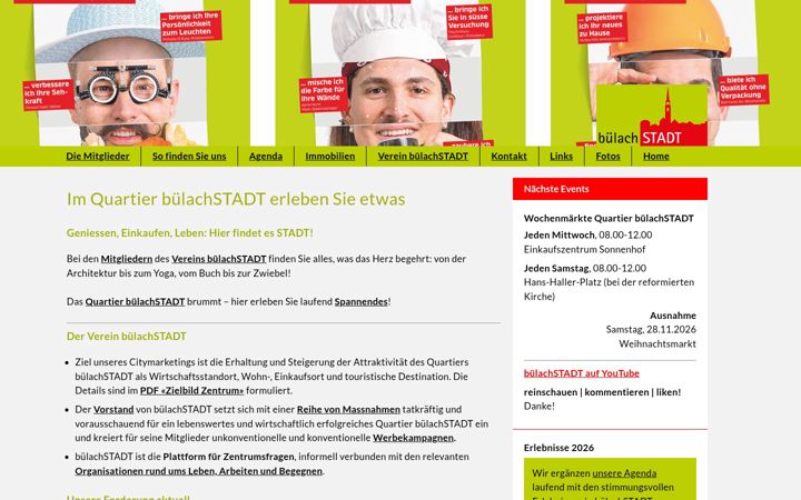 Screenshot of buelachstadt.ch