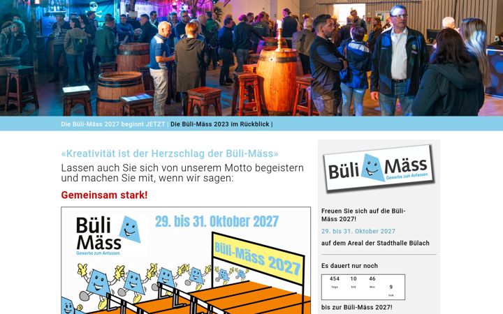 Screenshot of buelimaess.ch