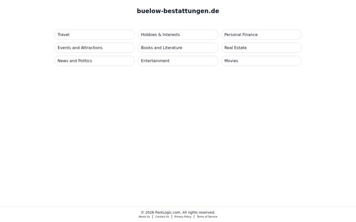 Screenshot of buelow-bestattungen.de