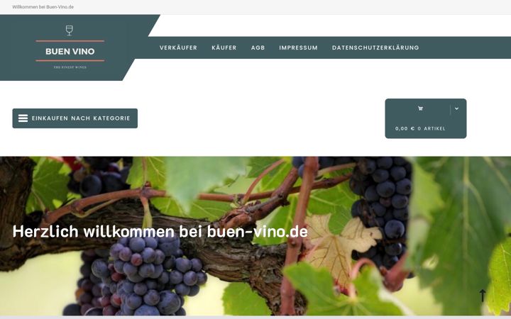 Ekrano kopija buen-vino.de