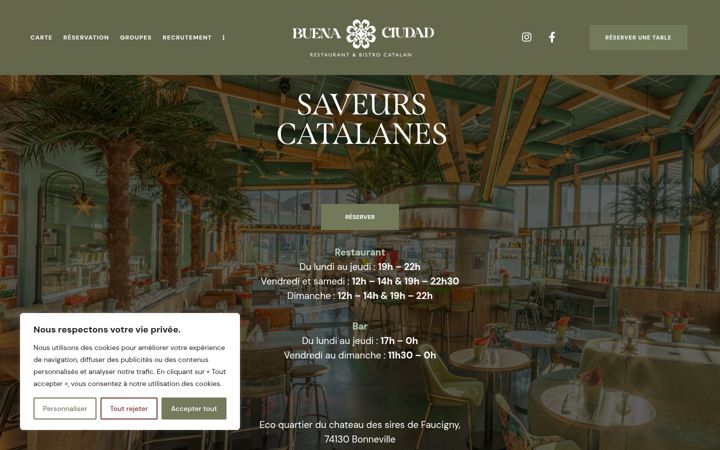 Screenshot of buena-ciudad.fr