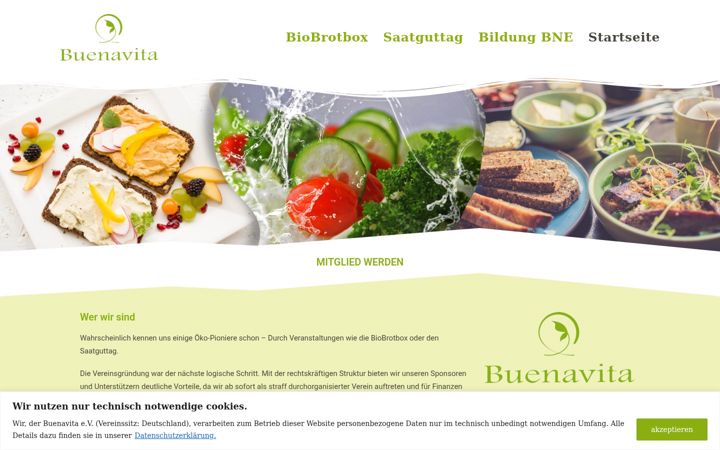 Screenshot of buena-vita.org