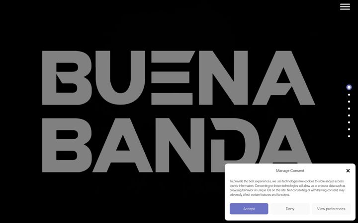 Screenshot of buenabanda.com