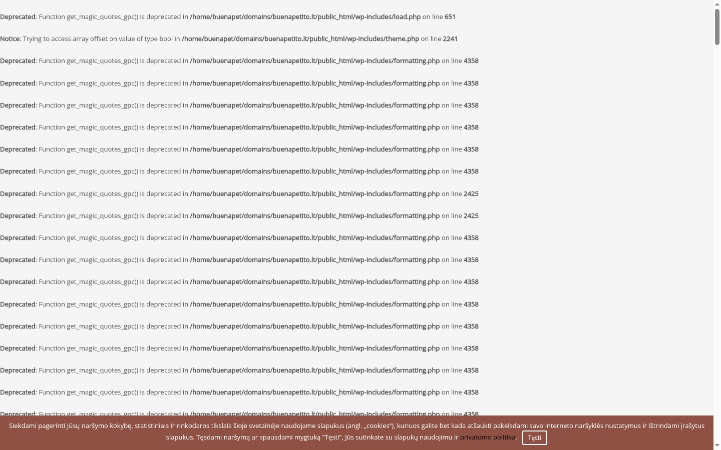 Screenshot tal-banner tal-kunsens muri qabel kwalunkwe interazzjoni