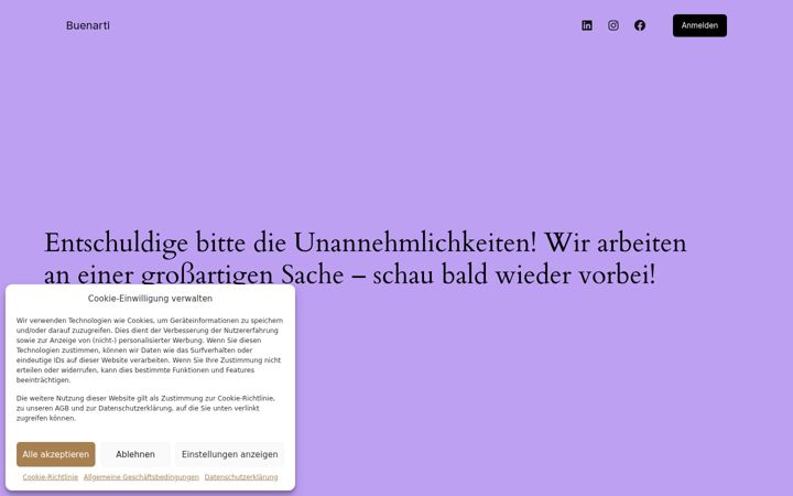 Screenshot of buenarti.de
