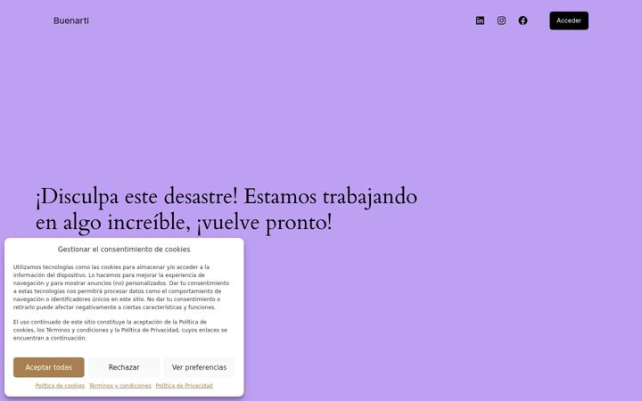 Screenshot of buenarti.es