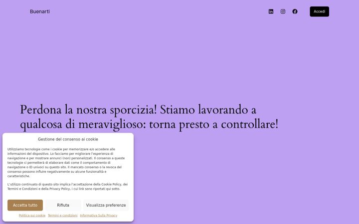 Screenshot of buenarti.it