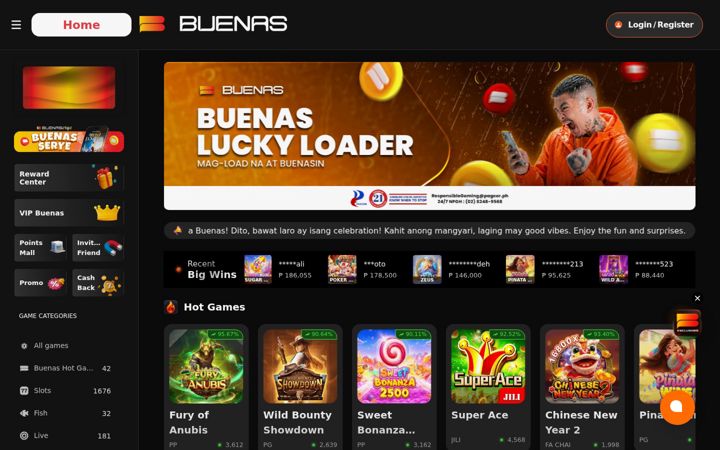 Screenshot of buenas.ph