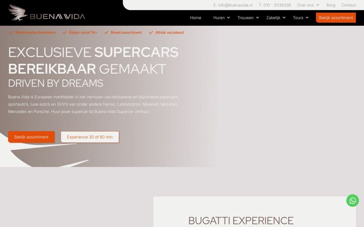 Screenshot of buenavida.nl