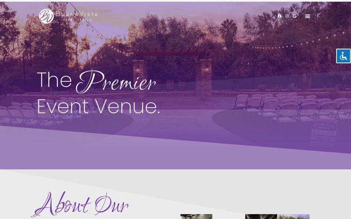 Screenshot of buenavista.events