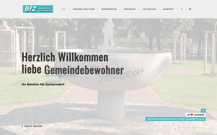 Ekrano kopija buendnis-fuer-zscherndorf.de