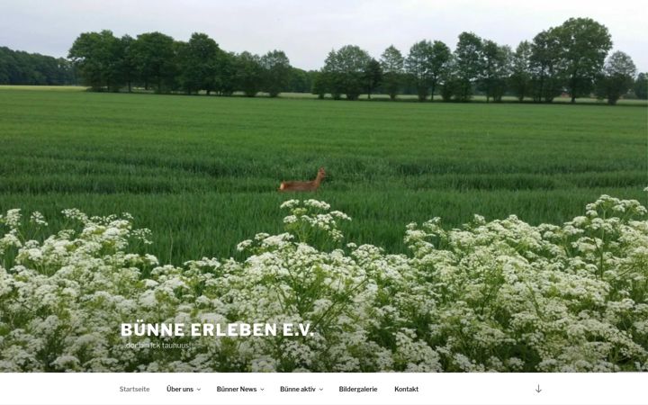 Ekrānuzņēmums no buenne-erleben.de