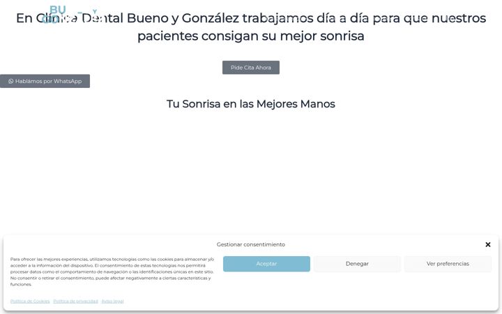 Screenshot of buenoygonzalez.com