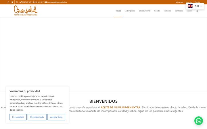 Skärmbild av buensalud.es