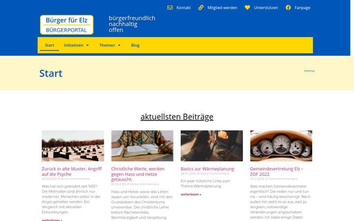 Ekrānuzņēmums no buerger-elz.de