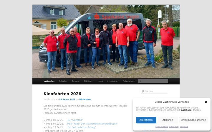 Screenshot of buergerbus-netphen.de