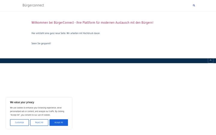 Screenshot of buergerconnect.de