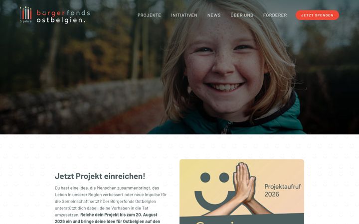 Screenshot of buergerfonds.be