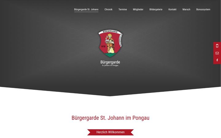 Snimka zaslona za buergergarde.com