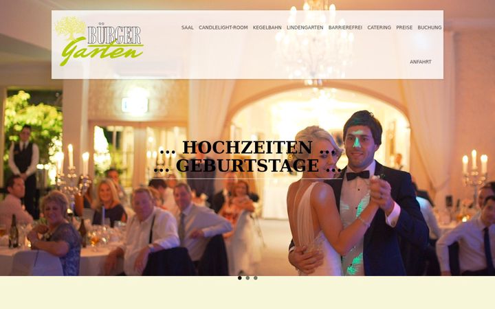 Screenshot of buergergarten-pulsnitz.de