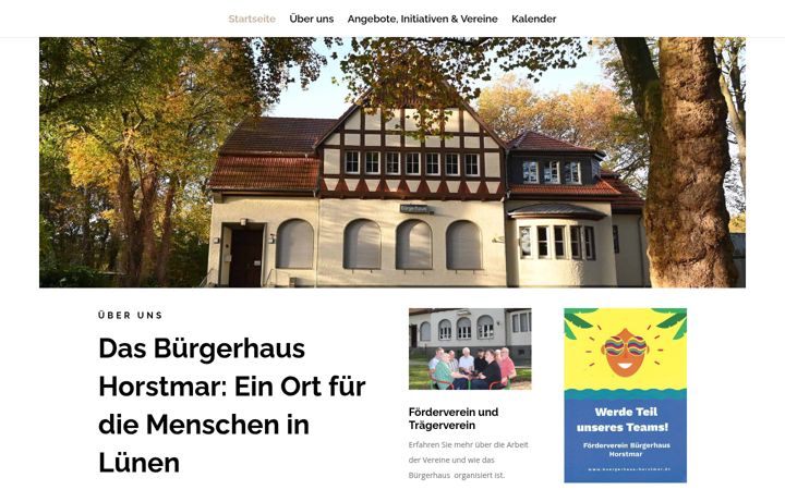Zrzut ekranu buergerhaus-horstmar.de