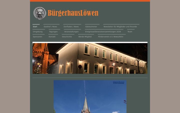 Zrzut ekranu buergerhausloewen.de