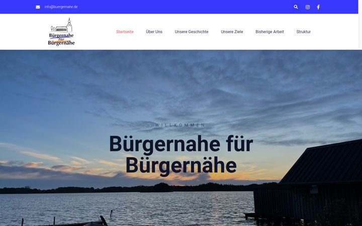 Screenshot of buergernahe.de