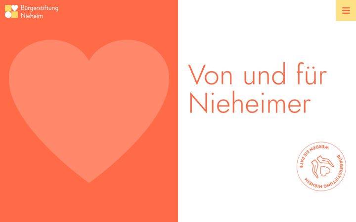 Screenshot of buergerstiftung-nieheim.de