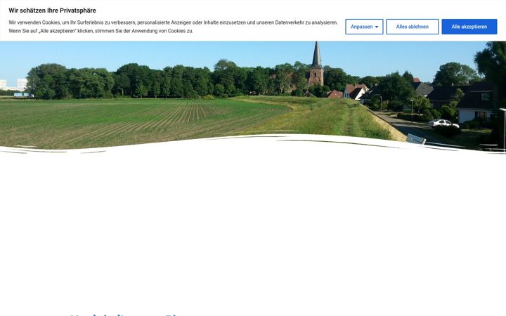 Zrzut ekranu buergerverein-blexen.de