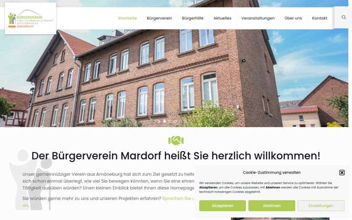 Zrzut ekranu buergerverein-mardorf.de