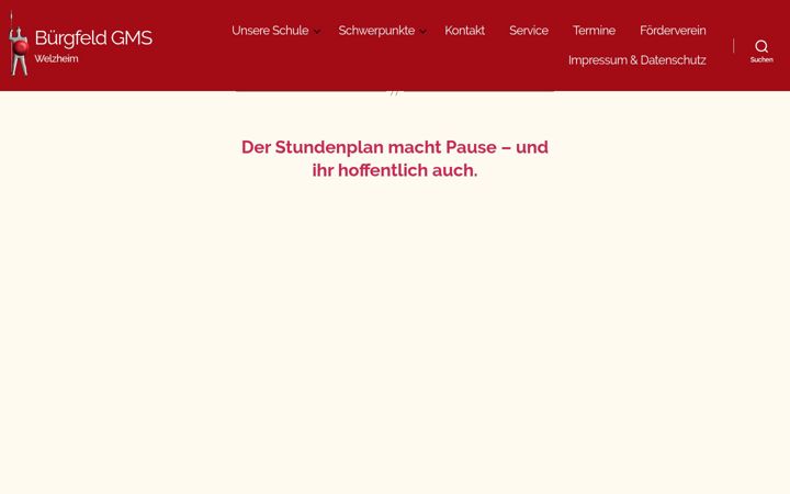 Screenshot of buergfeld-gms.de