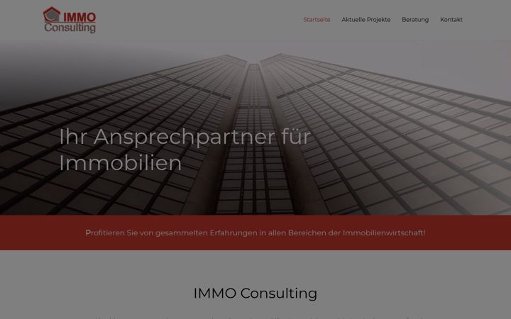 Screenshot of buerkle-immo-consulting.de