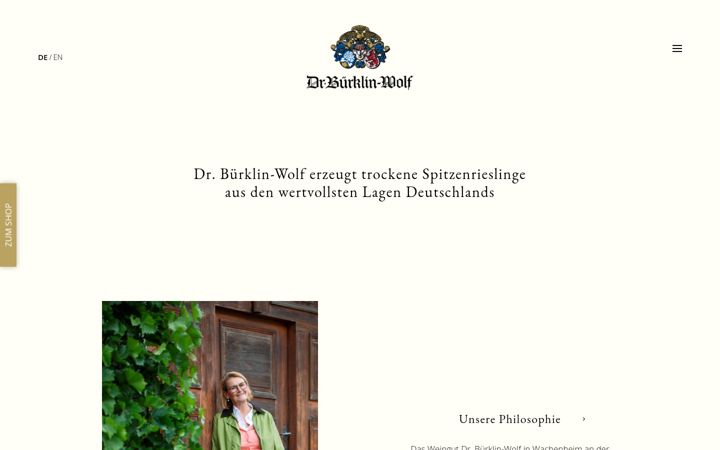 Screenshot of buerklin-wolf.de