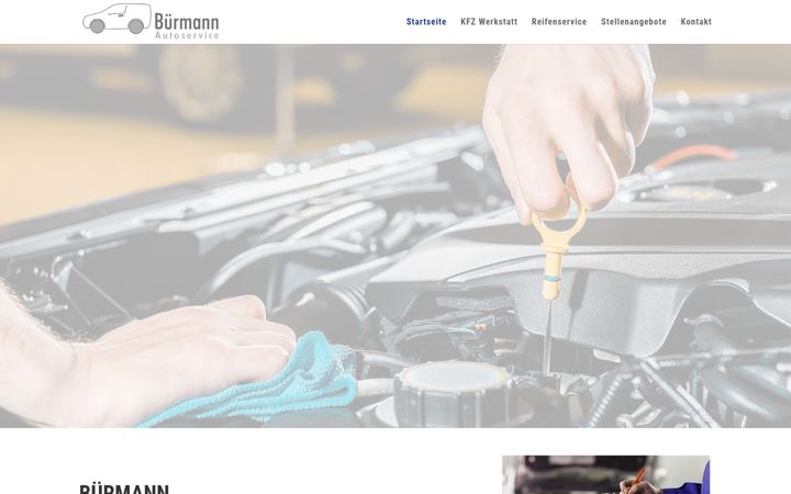 Screenshot of buermann-autoservice.de