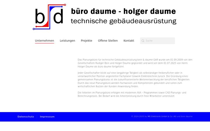 Képernyőkép: buero-daume.de
