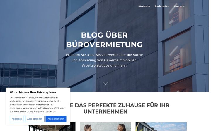 Screenshot of buero-gewerberaeume.de
