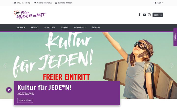 Képernyőkép: buero-kindermut.de