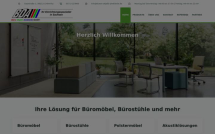Screenshot of buero-objekt-ambiente.de