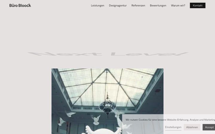 Screenshot of buerobloock.de