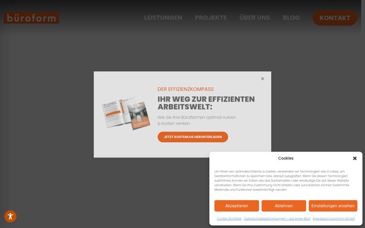 Screenshot von bueroform.de
