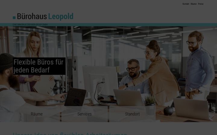 Screenshot of buerohaus-leopold.de