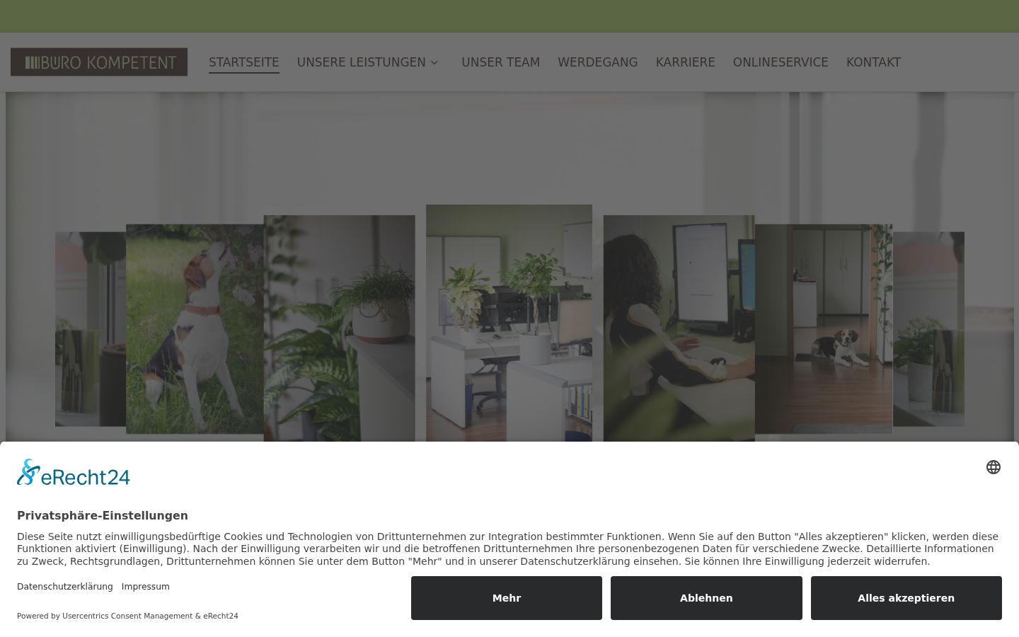 Screenshot tal-banner tal-kunsens muri qabel kwalunkwe interazzjoni