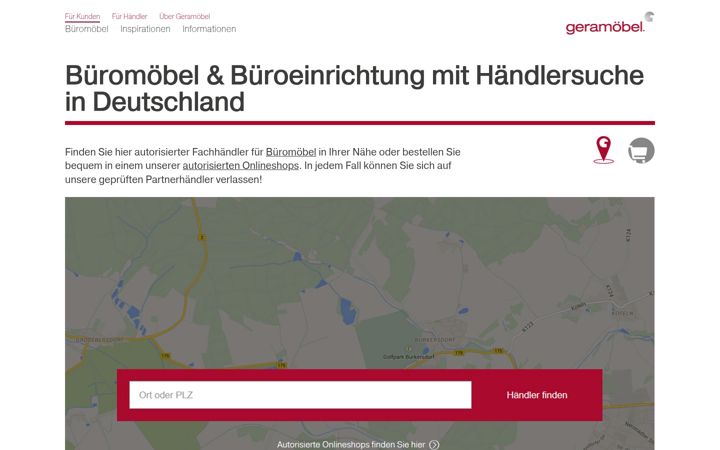 Screenshot of bueromoebel-in.de