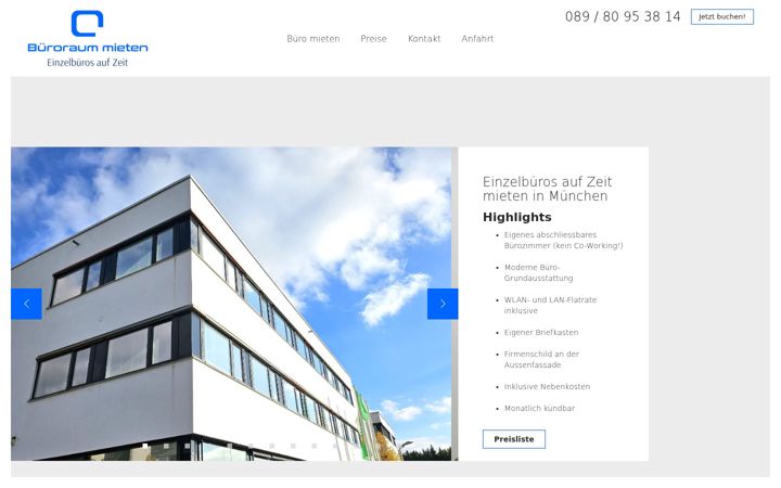 Screenshot of bueroraum-mieten.de