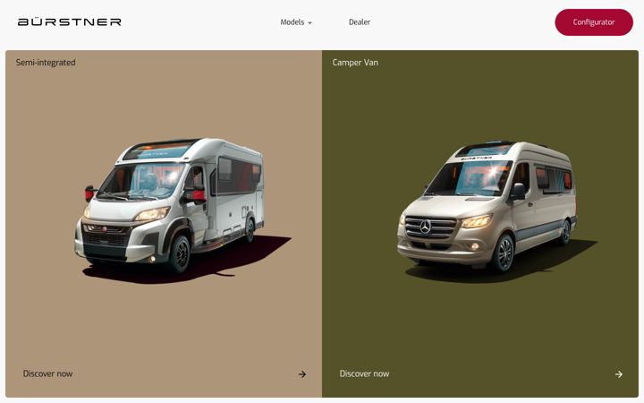 Screenshot of buerstner.com