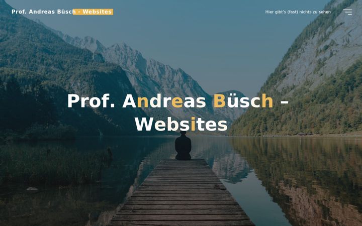 Screenshot of buesch-web.de