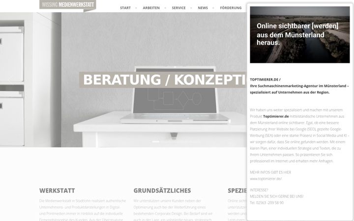 Screenshot von buescher-personal.de