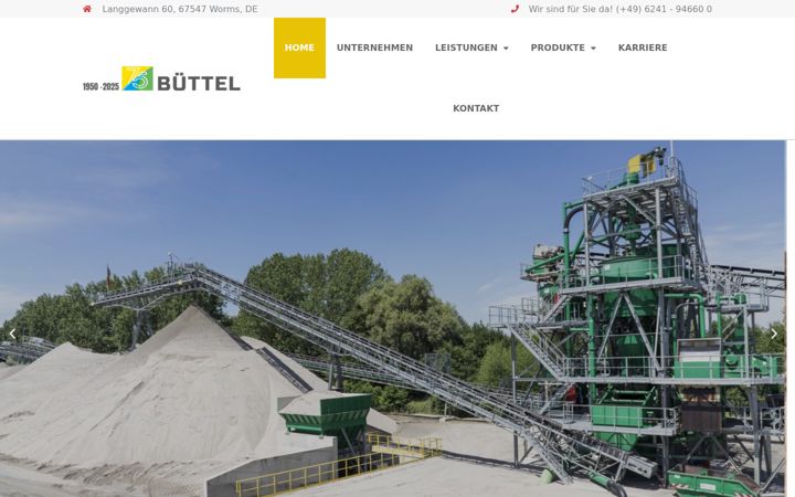 Képernyőkép: buettelgmbh.de
